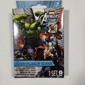 Marvel Avengers jumbo playing cards